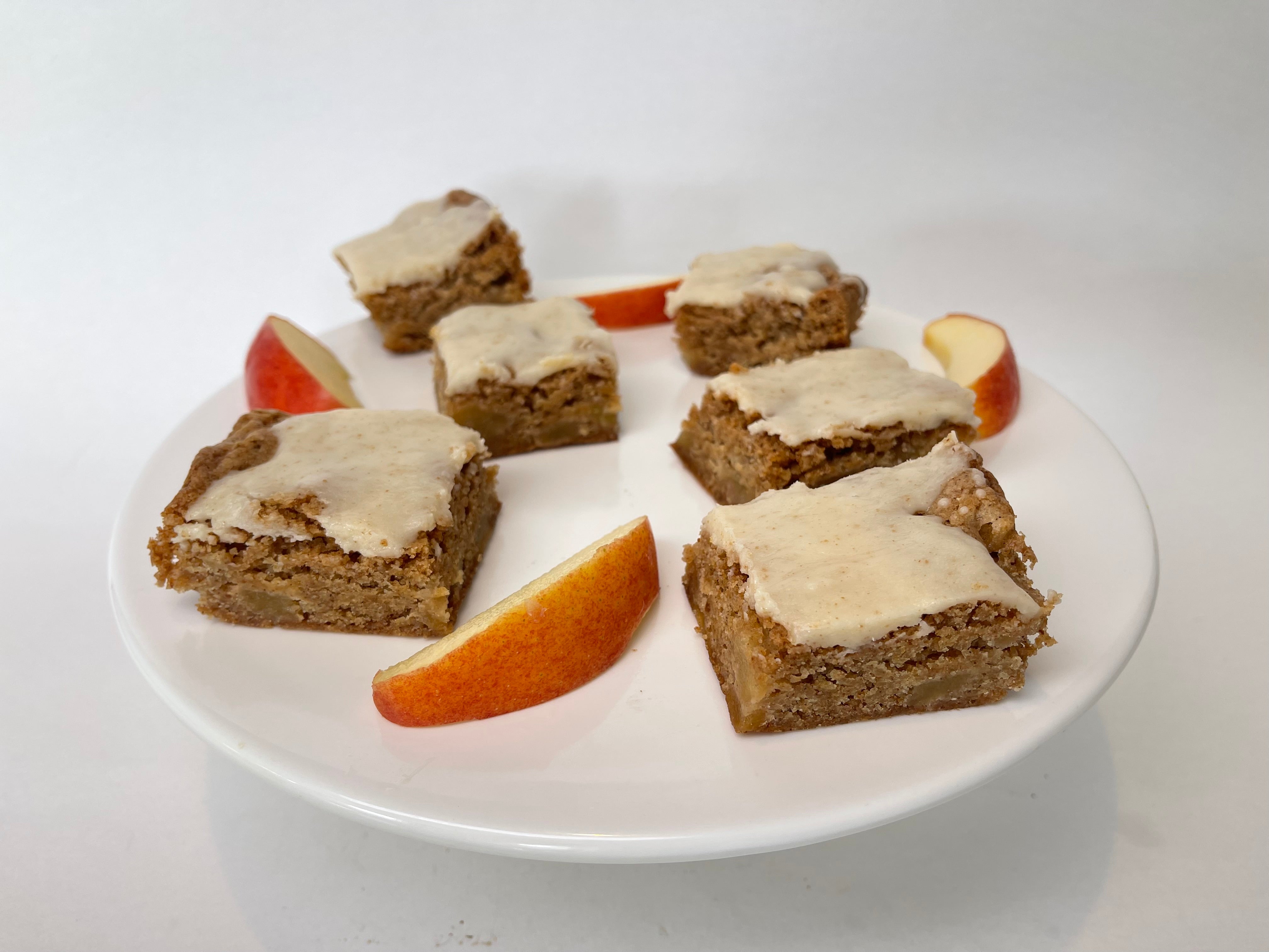 Gluten Free Brown Butter Apple Blondies