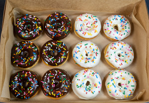Gluten Free Vanilla Cake Donuts (12)